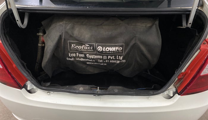 2017 Tata Indigo ECS GLS, CNG, Manual, 70,171 km, Boot Inside