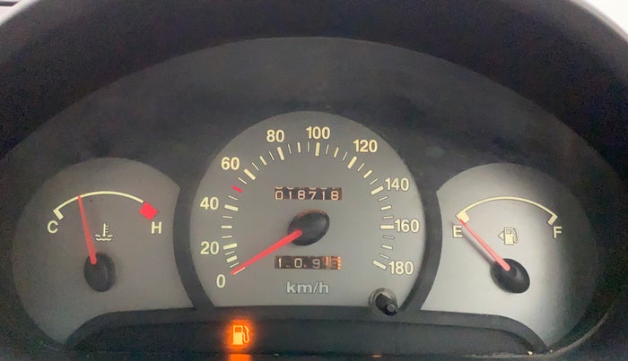 2010 Hyundai Santro Xing GLS, Petrol, Manual, 18,718 km, Odometer Image