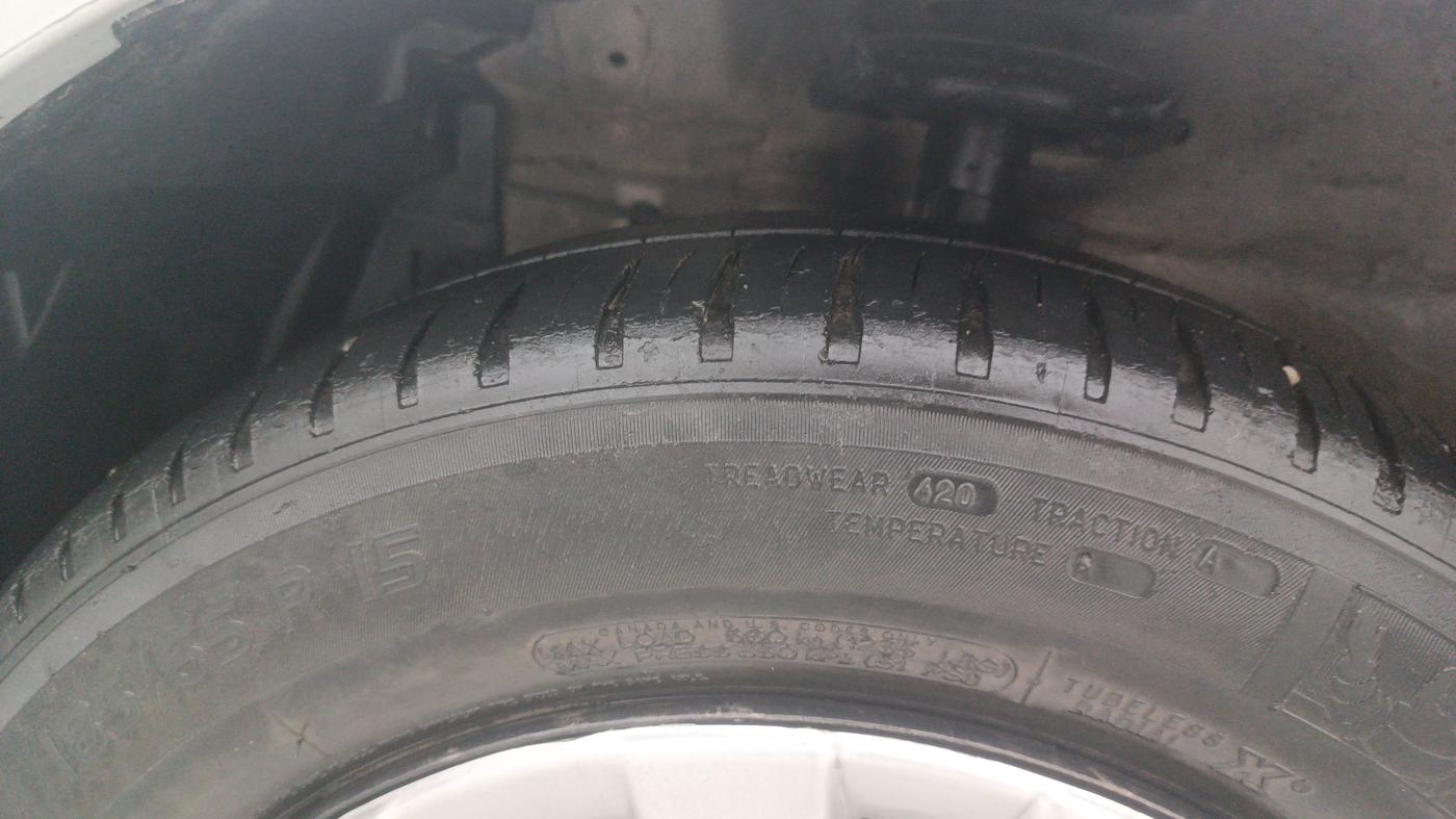 2016 Maruti Ertiga VDI SHVS, Diesel, Manual, 84,723 km, Left Front Tyre Tread