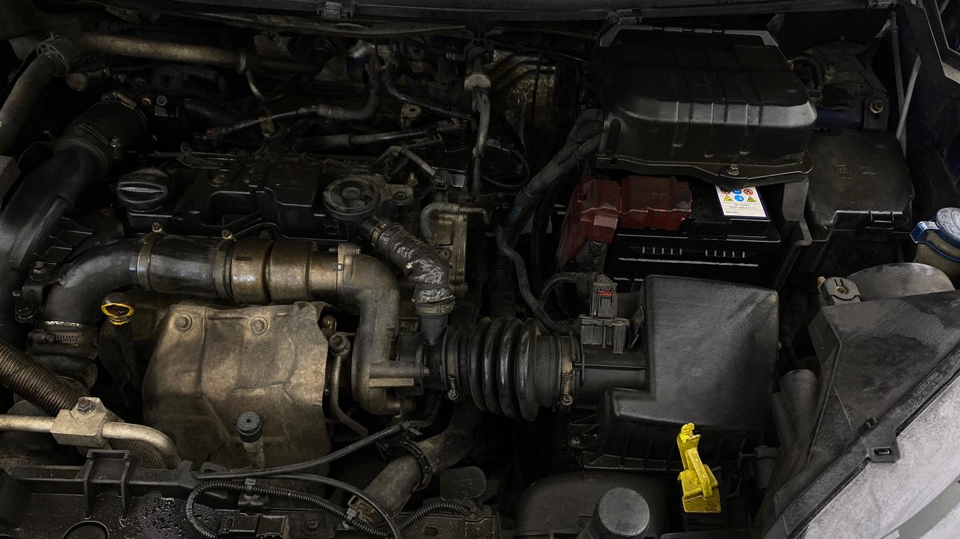 2014 Ford Ecosport TITANIUM 1.5L DIESEL (OPT), Diesel, Manual, 1,47,122 km, Engine View - Left