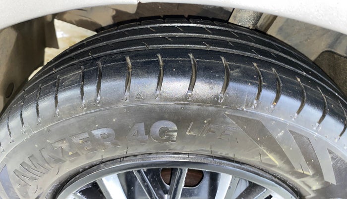 2018 Datsun Redi Go T (O), Petrol, Manual, 53,059 km, Left Front Tyre Tread