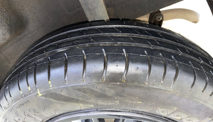 2018 Datsun Redi Go T (O), Petrol, Manual, 53,059 km, Left Rear Tyre Tread