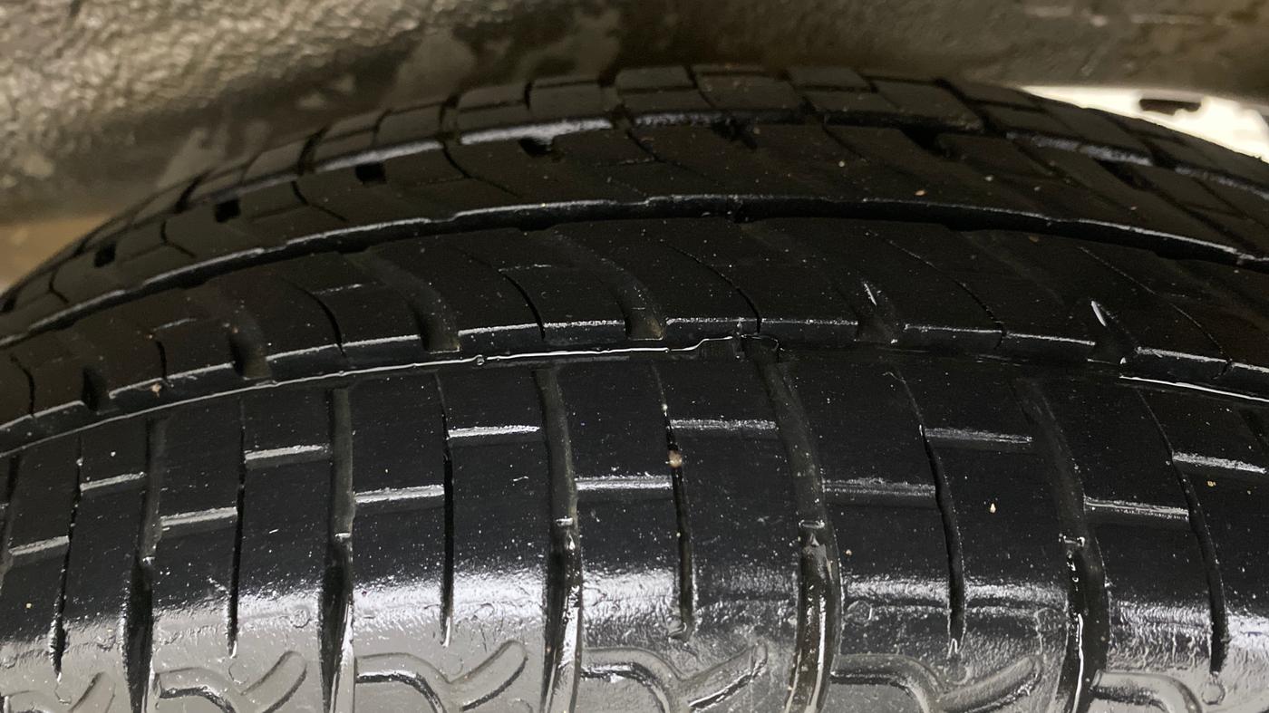 2018 Maruti Wagon R 1.0 VXI, Petrol, Manual, 45,234 km, Left Rear Tyre Tread