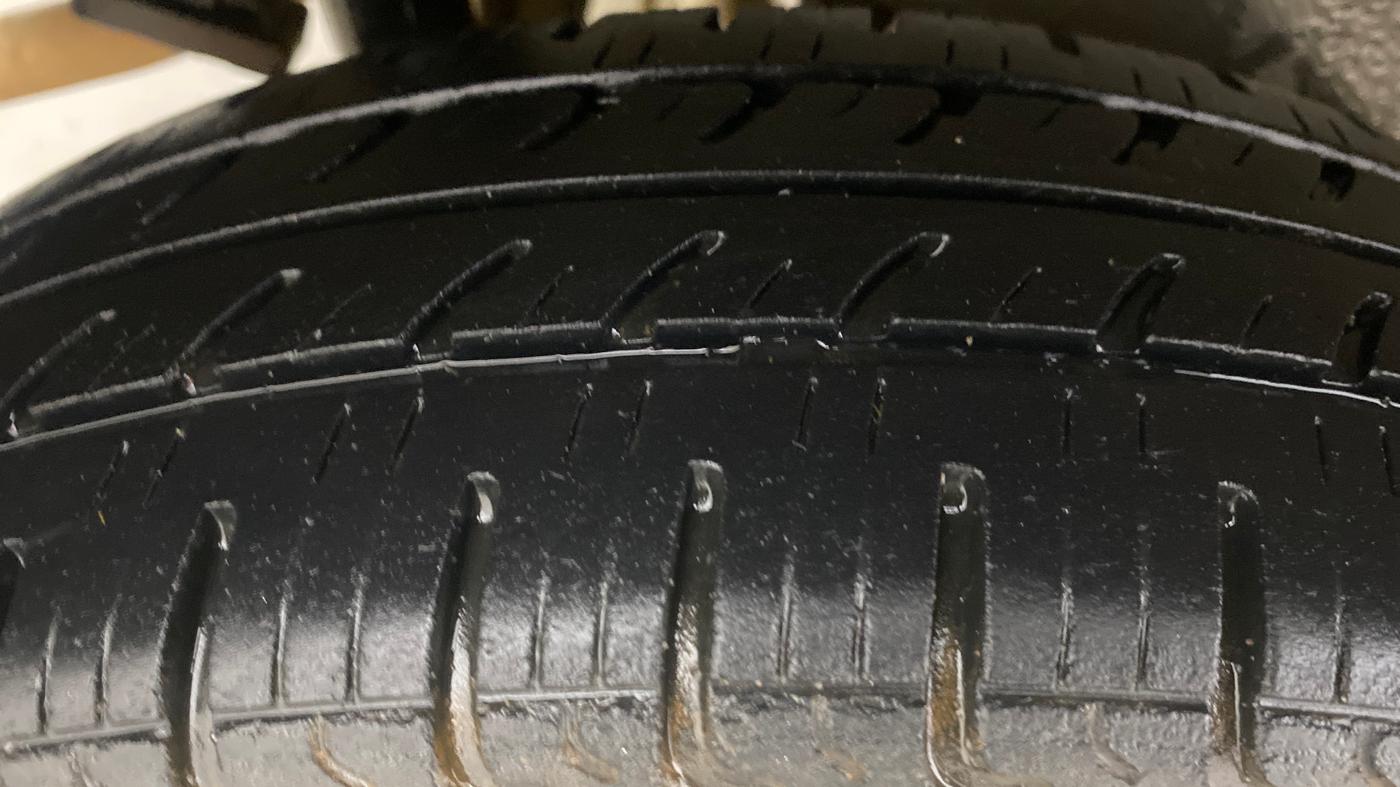 2018 Maruti Wagon R 1.0 VXI, Petrol, Manual, 45,234 km, Right Rear Tyre Tread