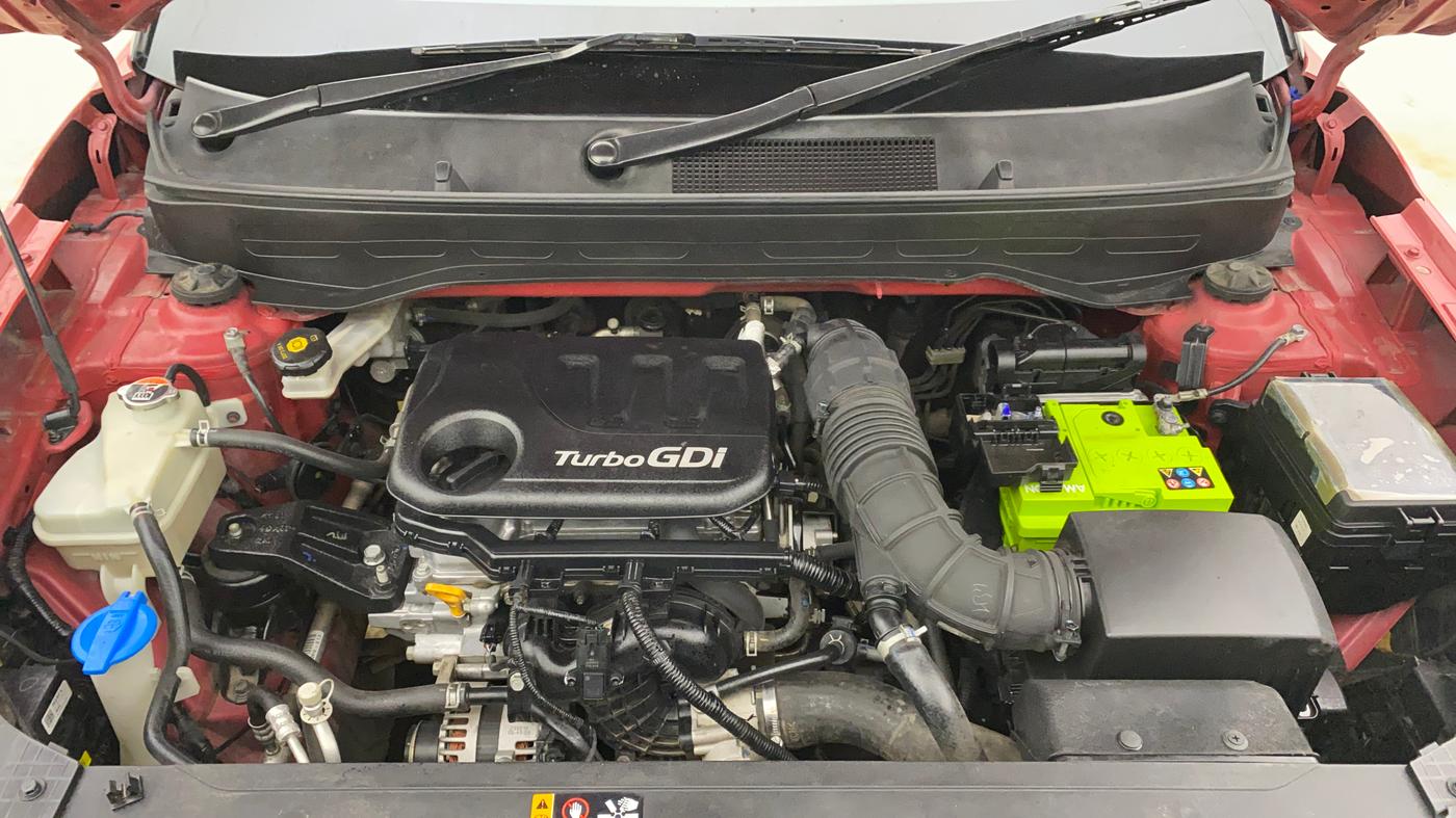 2019 Hyundai VENUE SX 1.0 (O) TURBO, Petrol, Manual, 1,07,269 km, Engine View