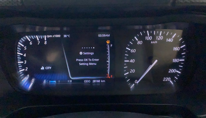 2020 Tata ALTROZ XZ PETROL, Petrol, Manual, 28,506 km, Odometer Image