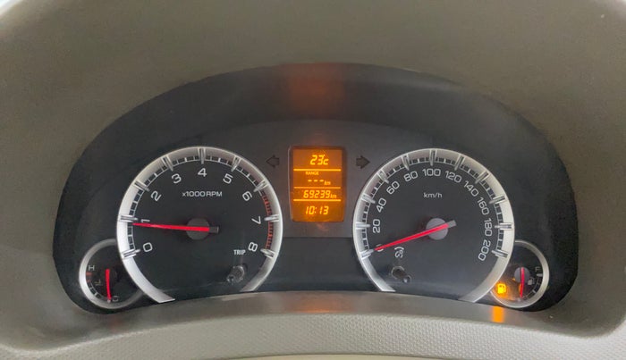 2014 Maruti Ertiga ZXI, Petrol, Manual, 69,208 km, Odometer Image