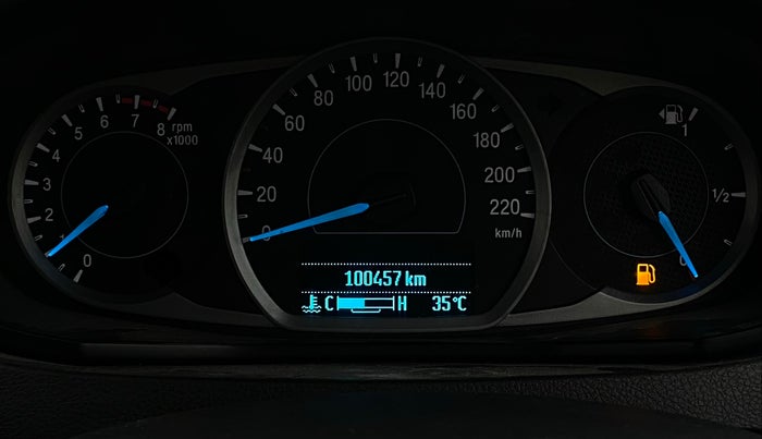 2018 Ford FREESTYLE TITANIUM 1.2 PETROL, Petrol, Manual, 1,00,443 km, Odometer Image