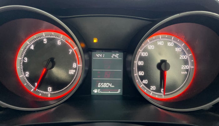 2021 Maruti Swift ZXI, Petrol, Manual, 65,785 km, Odometer Image