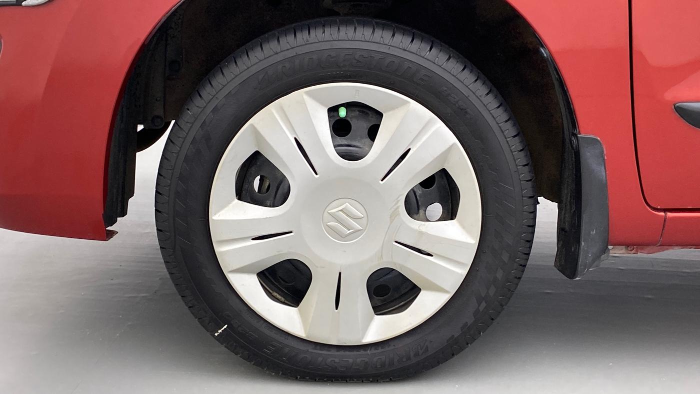 2016 Maruti Wagon R 1.0 VXI, Petrol, Manual, 17,516 km, Left Front Wheel