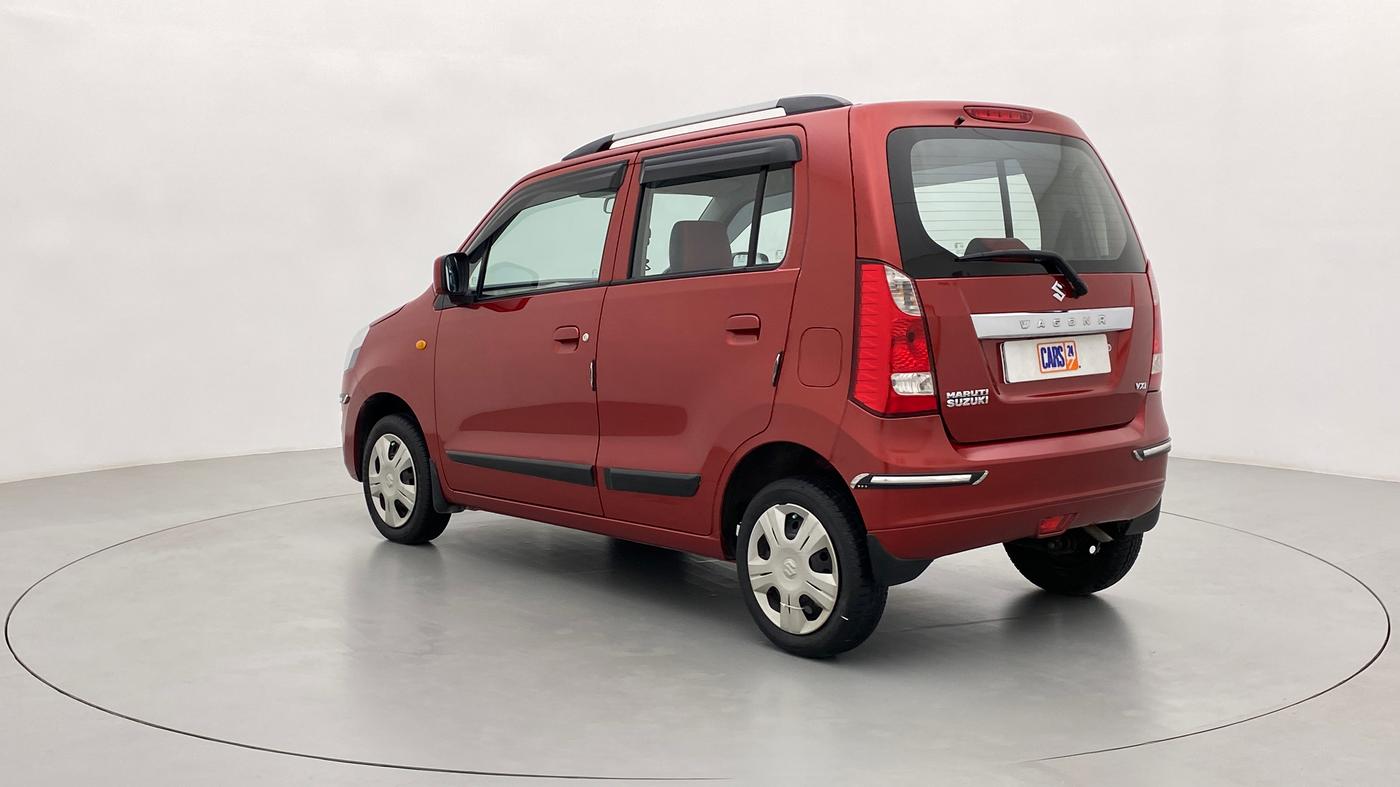 2016 Maruti Wagon R 1.0 VXI, Petrol, Manual, 17,516 km, Left Back Diagonal
