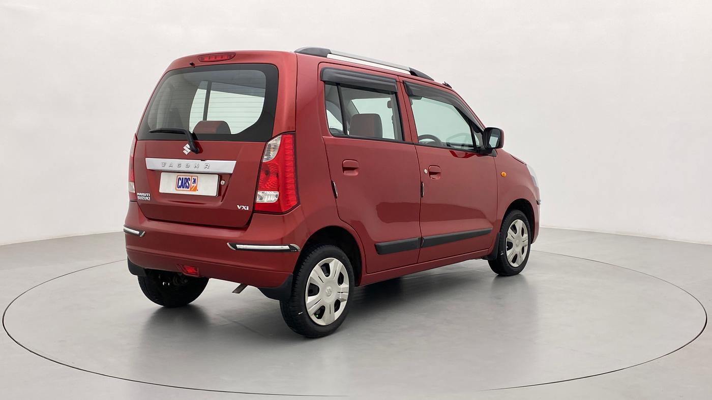 2016 Maruti Wagon R 1.0 VXI, Petrol, Manual, 17,516 km, Right Back Diagonal
