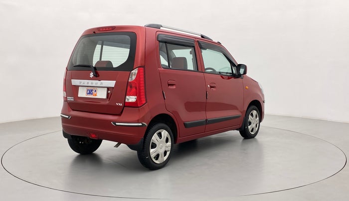 2016 Maruti Wagon R 1.0 VXI, Petrol, Manual, 17,516 km, Right Back Diagonal