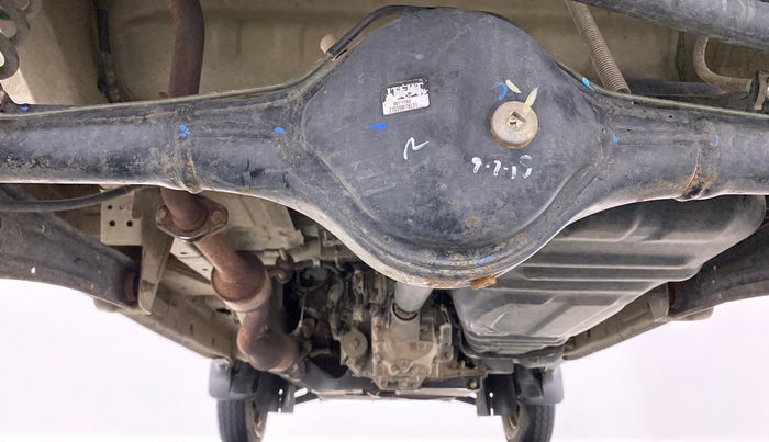 2018 Maruti Eeco 5 STR WITH AC PLUSHTR, Petrol, Manual, 26,314 km, Rear Underbody