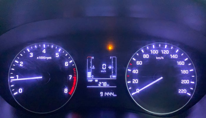 2017 Hyundai Elite i20 SPORTZ 1.2, Petrol, Manual, 91,444 km, Odometer Image