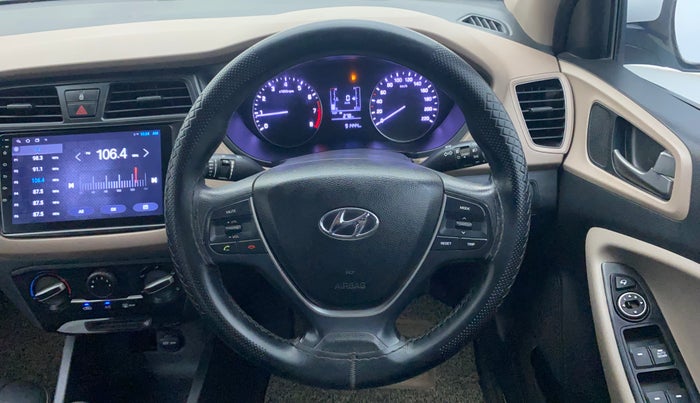 2017 Hyundai Elite i20 SPORTZ 1.2, Petrol, Manual, 91,444 km, Steering Wheel Close Up