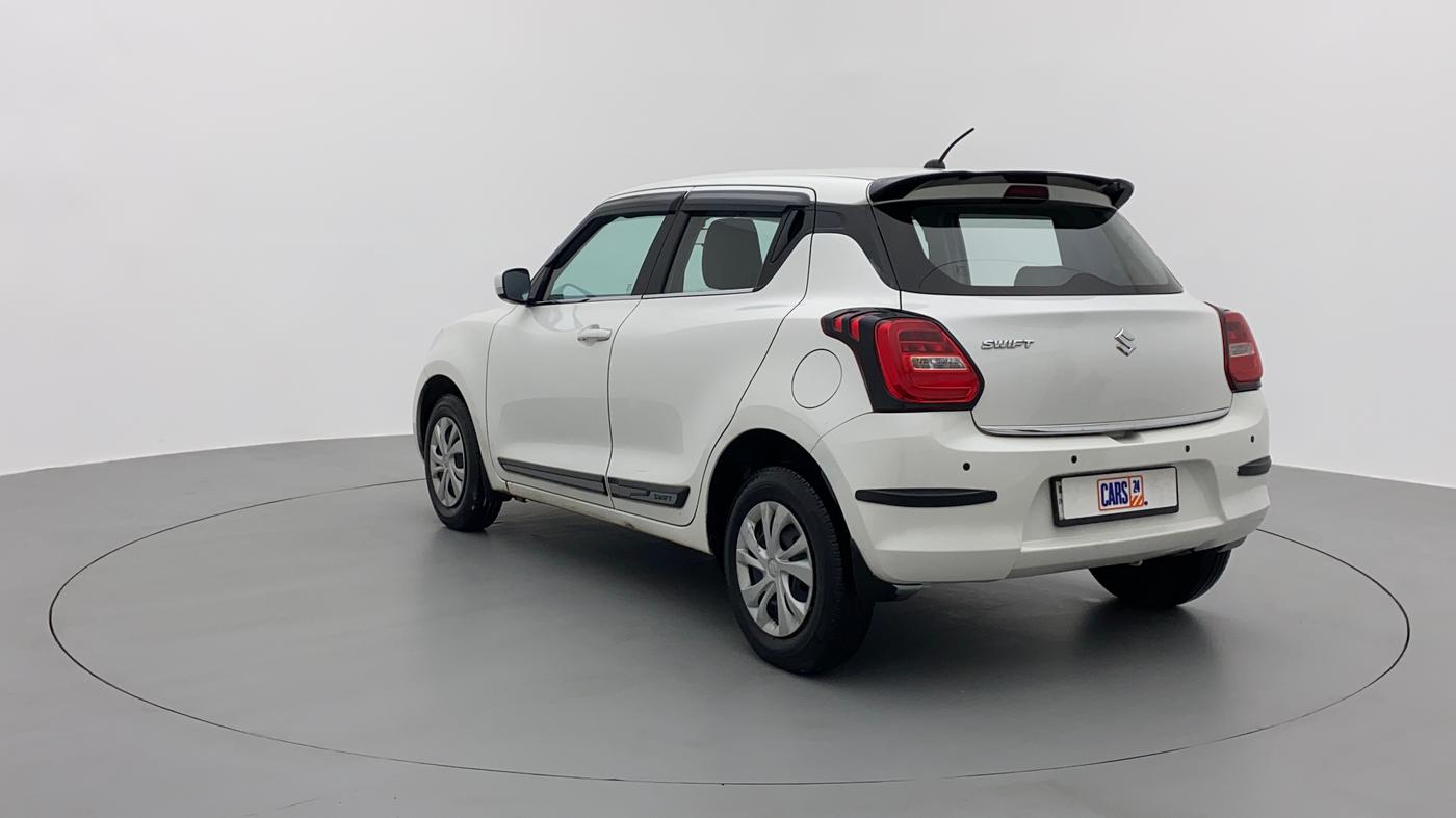 2018 Maruti Swift VXI AMT D, Petrol, Automatic, 18,771 km, Left Back Diagonal