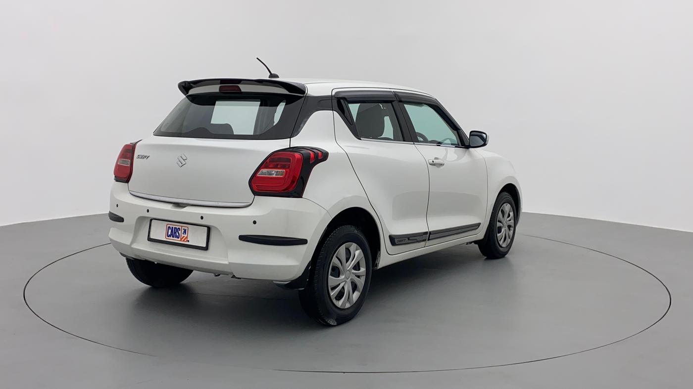 2018 Maruti Swift VXI AMT D, Petrol, Automatic, 18,771 km, Right Back Diagonal