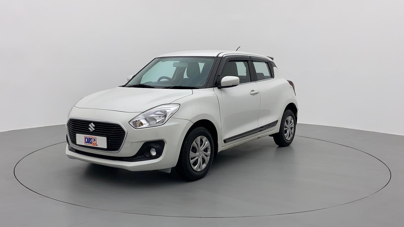 2018 Maruti Swift VXI AMT D, Petrol, Automatic, 18,771 km, Left Front Diagonal