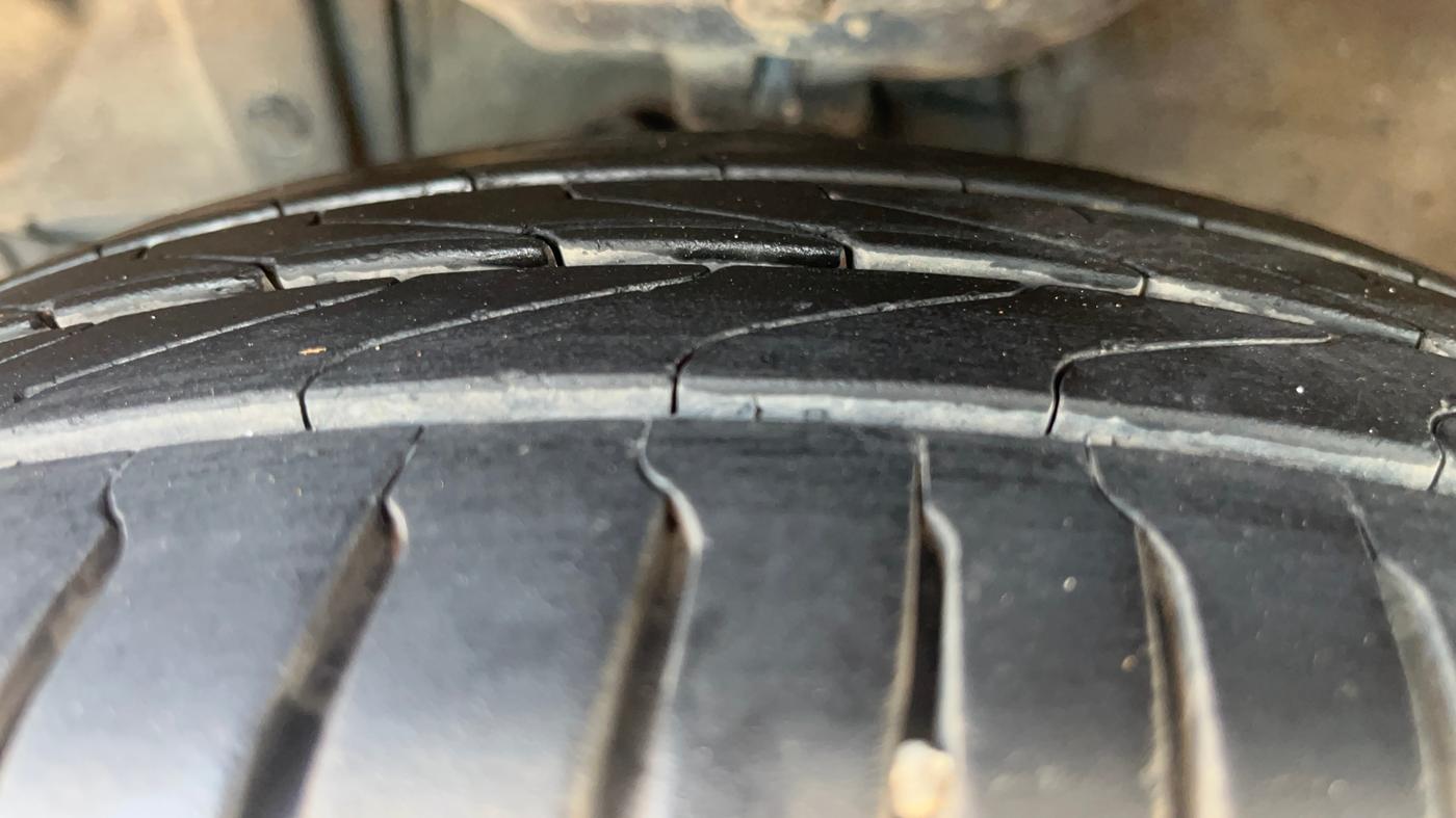2019 Honda BR-V 1.5L I-VTEC VX, Petrol, Manual, 91,491 km, Left Front Tyre Tread
