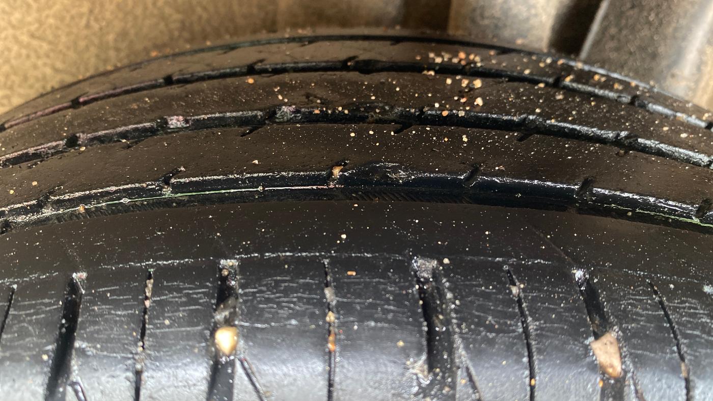 2021 KIA SONET HTK PLUS 1.5 AT, Diesel, Automatic, 59,261 km, Left Rear Tyre Tread