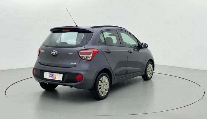 2019 Hyundai Grand i10 SPORTZ 1.2 KAPPA VTVT, Petrol, Manual, 27,467 km, Right Back Diagonal