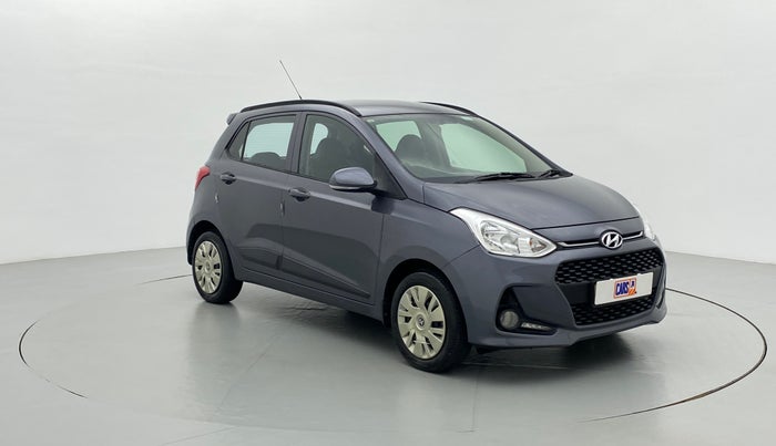 2019 Hyundai Grand i10 SPORTZ 1.2 KAPPA VTVT, Petrol, Manual, 27,467 km, Right Front Diagonal