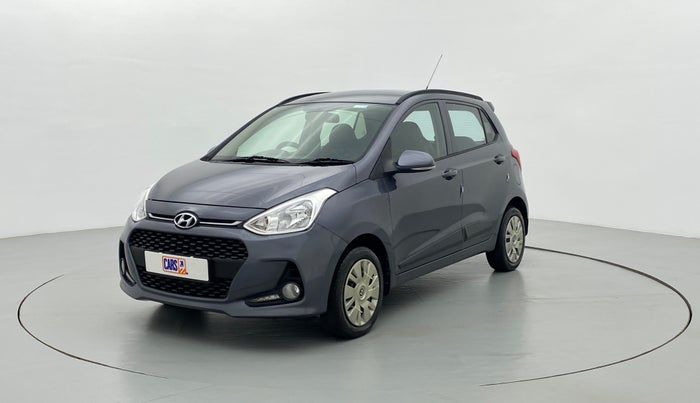 2019 Hyundai Grand i10 SPORTZ 1.2 KAPPA VTVT, Petrol, Manual, 27,467 km, Left Front Diagonal