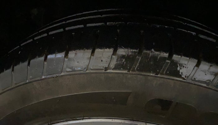 2023 Tata Harrier XZA PLUS RED DARK EDITION , Diesel, Automatic, 73,208 km, Left Front Tyre Tread