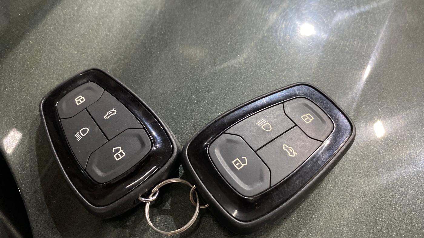 2023 Tata NEXON XZA PLUS SUNROOF PETROL, Petrol, Automatic, 13,380 km, Key Close Up