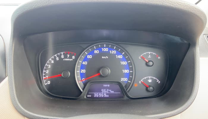 2015 Hyundai Xcent S 1.2, Petrol, Manual, 36,953 km, Odometer Image