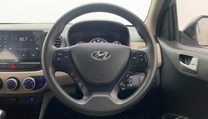 2018 Hyundai Grand i10 SPORTZ 1.2 KAPPA VTVT, Petrol, Manual, 48,907 km, Steering Wheel Close Up