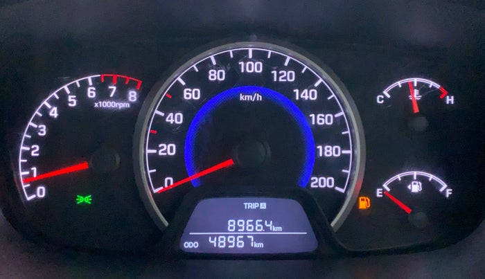 2018 Hyundai Grand i10 SPORTZ 1.2 KAPPA VTVT, Petrol, Manual, 48,907 km, Odometer Image