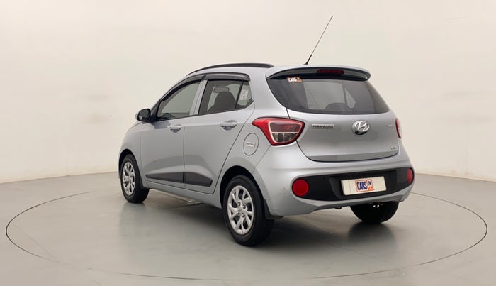 2018 Hyundai Grand i10 SPORTZ 1.2 KAPPA VTVT, Petrol, Manual, 48,907 km, Left Back Diagonal