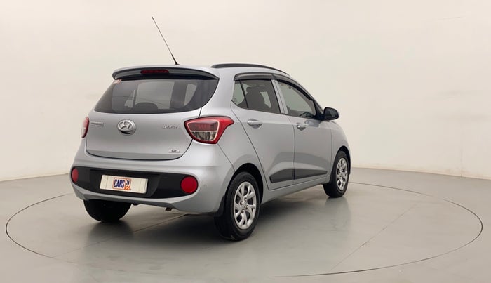 2018 Hyundai Grand i10 SPORTZ 1.2 KAPPA VTVT, Petrol, Manual, 48,907 km, Right Back Diagonal