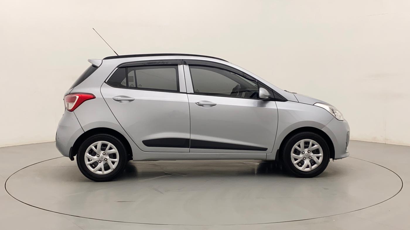 2018 Hyundai Grand i10 SPORTZ 1.2 KAPPA VTVT, Petrol, Manual, 48,907 km, Right Side View