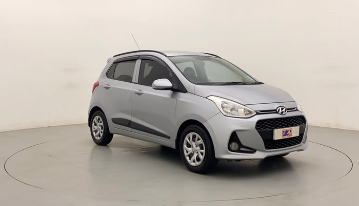 2018 Hyundai Grand i10 SPORTZ 1.2 KAPPA VTVT, Petrol, Manual, 48,907 km, Right Front Diagonal