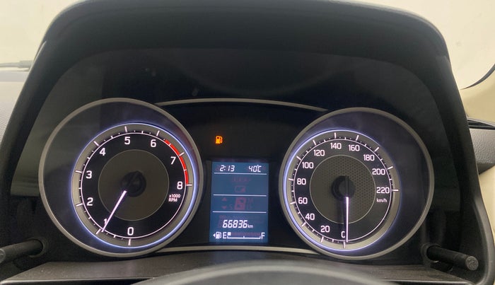 2020 Maruti Dzire ZXI, Petrol, Manual, 66,798 km, Odometer Image