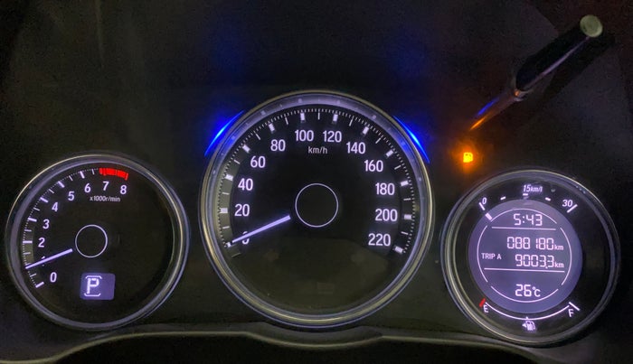 2017 Honda City 1.5L I-VTEC ZX CVT, Petrol, Automatic, 88,116 km, Odometer Image