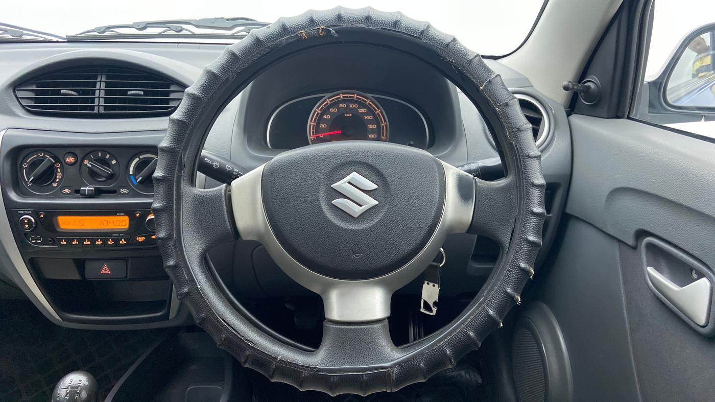 2014 Maruti Alto 800 VXI, Petrol, Manual, 93,201 km, Steering Wheel Close Up