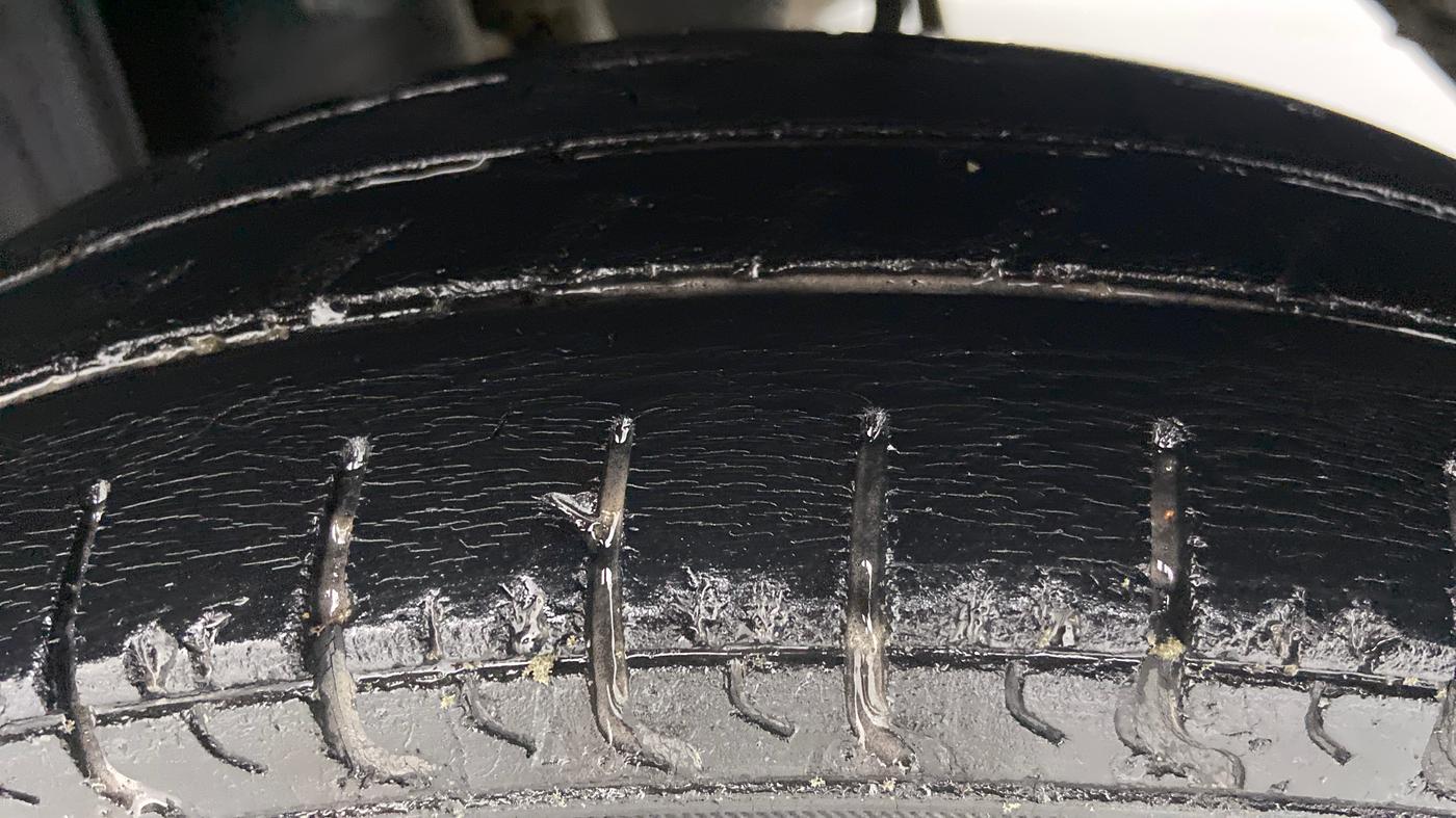 2014 Maruti Alto 800 VXI, Petrol, Manual, 93,201 km, Left Rear Tyre Tread