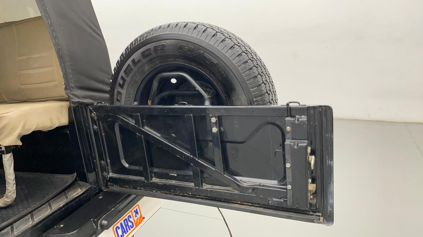 2018 Mahindra Thar CRDE 4X4 AC, Diesel, Manual, 28,229 km, Boot Door Open