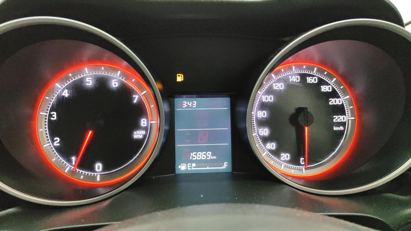 2018 Maruti Swift VXI, Petrol, Manual, 15,857 km, Odometer Image
