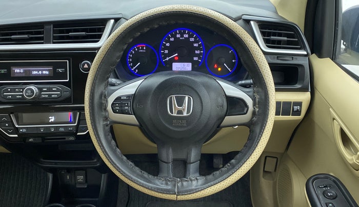 2017 Honda Amaze 1.2 S (O) MT I VTEC, Petrol, Manual, 25,256 km, Steering Wheel Close Up