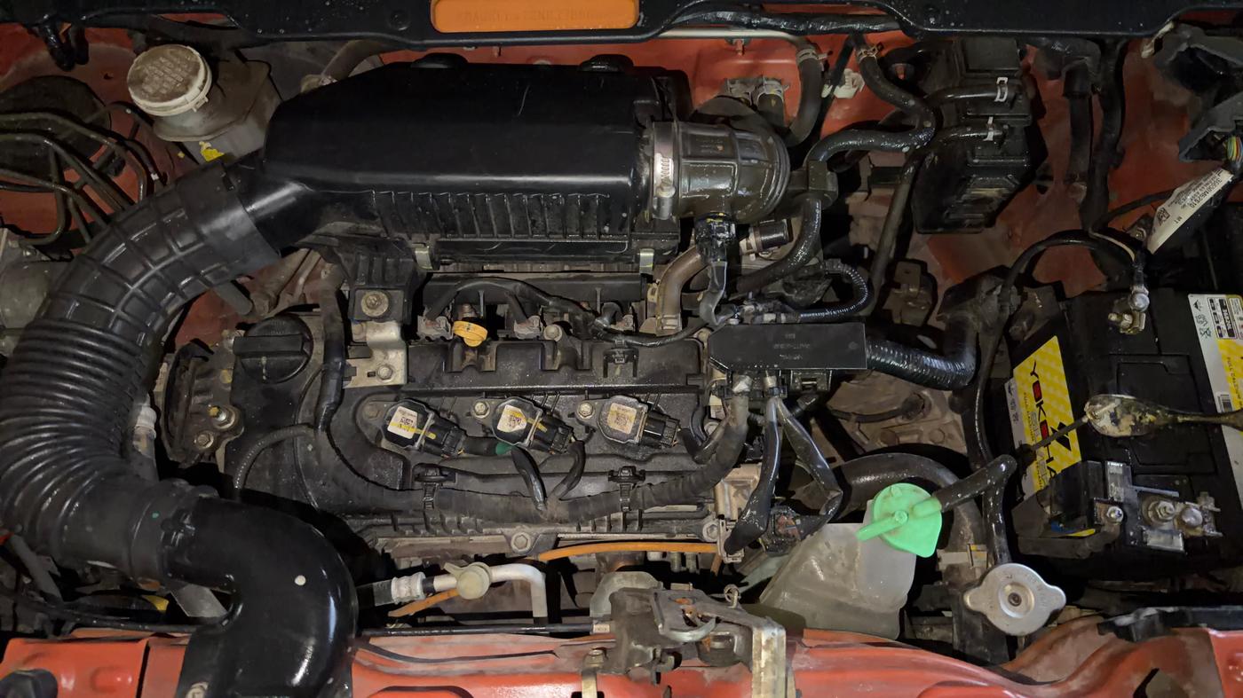2022 Maruti S PRESSO VXI+, Petrol, Manual, 26,676 km, Engine View