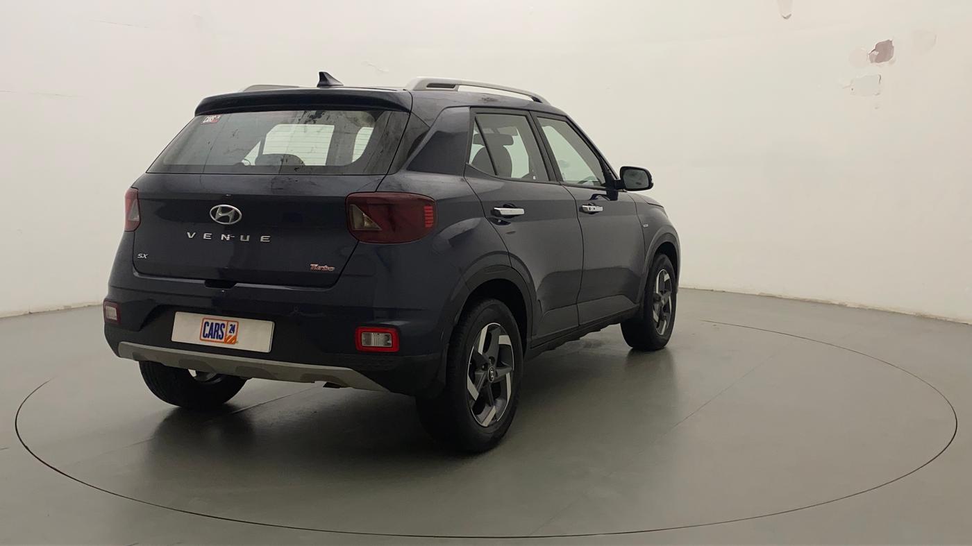 2020 Hyundai VENUE SX PLUS 1.0 TURBO DCT, Petrol, Automatic, 28,532 km, Right Back Diagonal