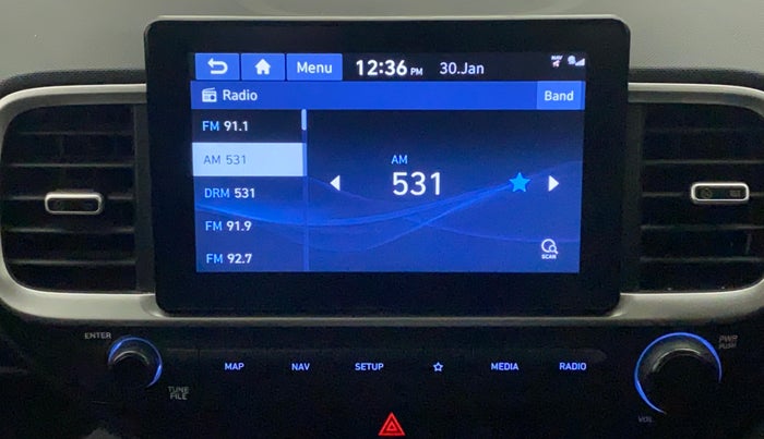 2020 Hyundai VENUE SX PLUS 1.0 TURBO DCT, Petrol, Automatic, 28,532 km, Infotainment System