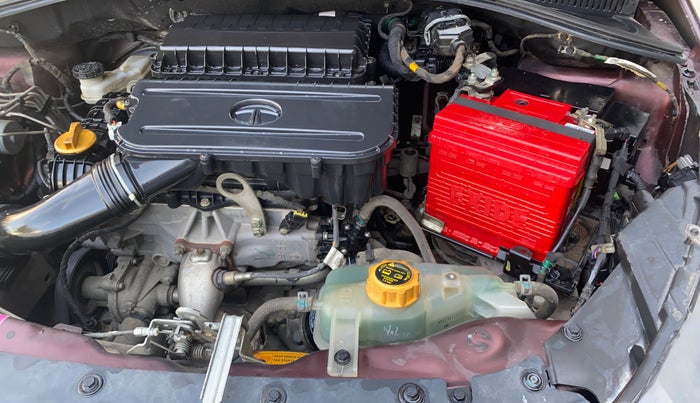 2020 Tata TIGOR XZ PLUS PETROL, Petrol, Manual, 69,958 km, Engine View - Left
