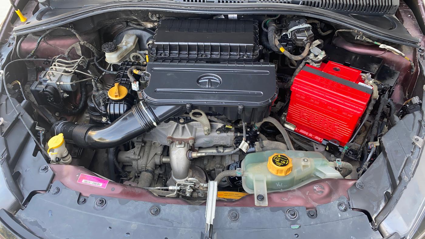 2020 Tata TIGOR XZ PLUS PETROL, Petrol, Manual, 69,958 km, Engine View