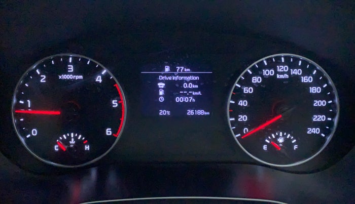2020 KIA SELTOS HTK PLUS 1.5 DIESEL, Diesel, Manual, 26,231 km, Odometer Image